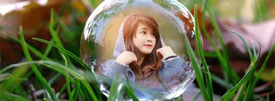 Ảnh bìa facebook bong bóng đẹp