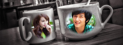 Tạo cover cốc đôi cổ điển