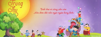 Tạo ảnh bìa Facebook vui đón tế trung thu